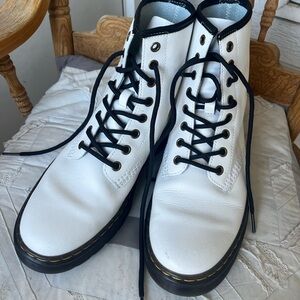 White Doc Martins- Brand New- Women’s Size 9